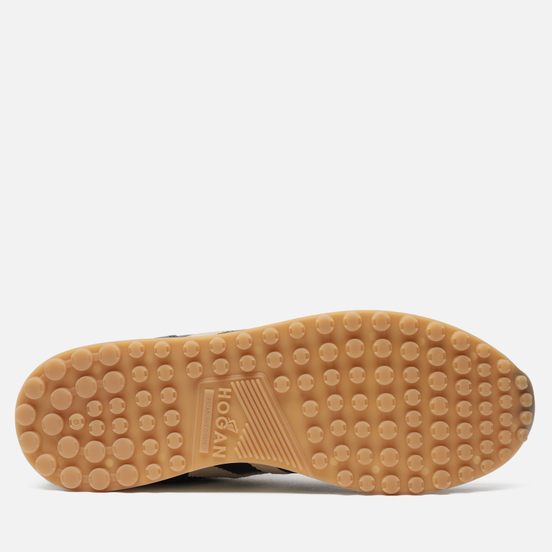 Мужские кроссовки Hogan H383 Leather Black/Natural