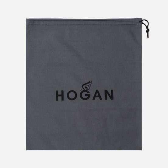 Мужские кроссовки Hogan H383 Leather Brown/Black