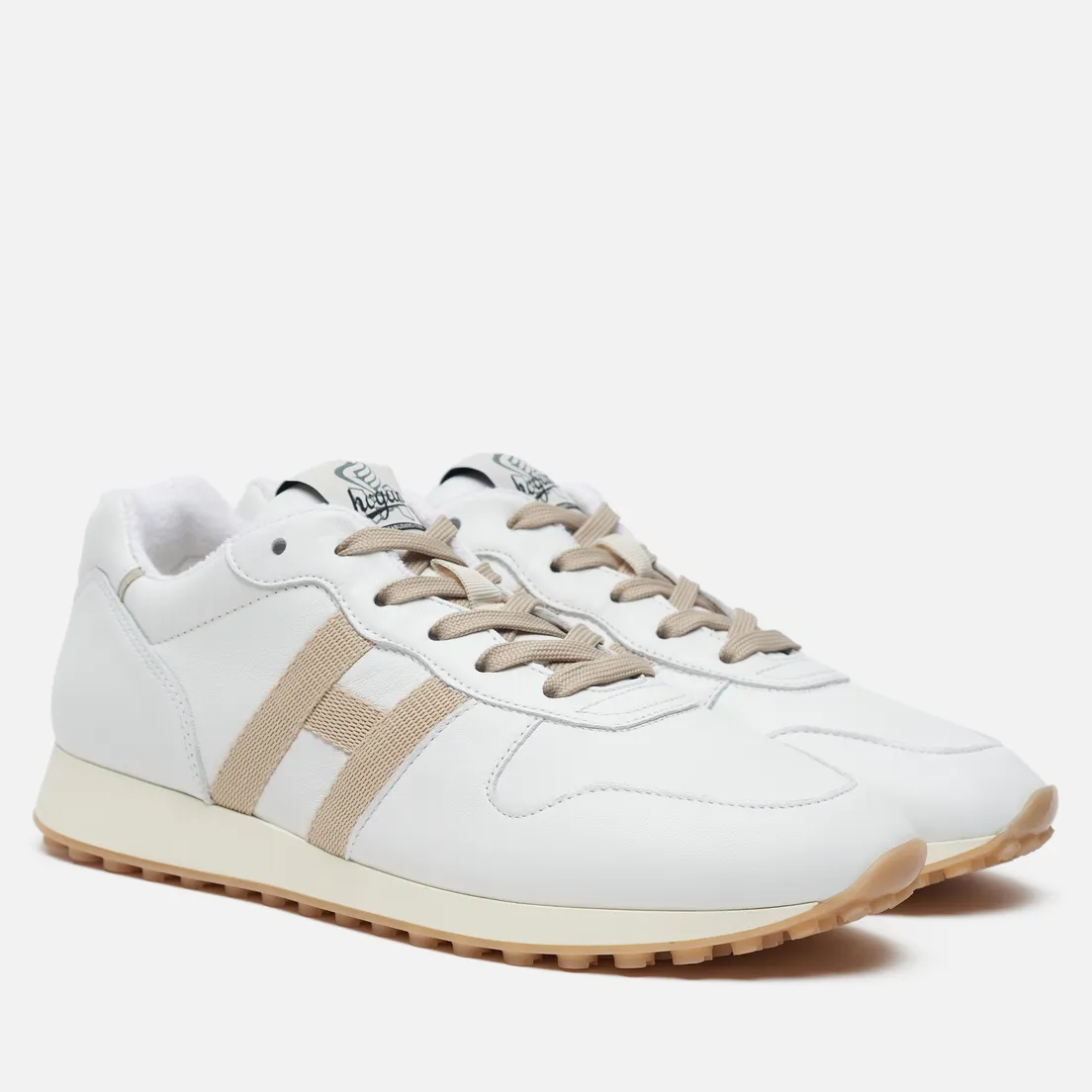 Hogan Мужские кроссовки H383 Leather