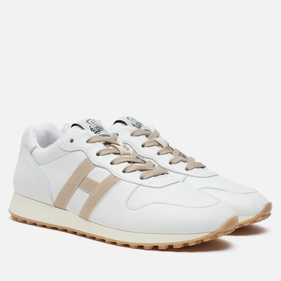 Мужские кроссовки Hogan H383 Leather Dark Natural