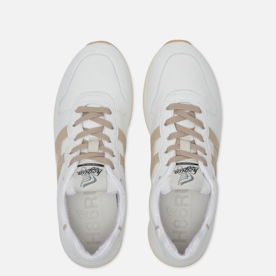 Мужские кроссовки Hogan H383 Leather Dark Natural