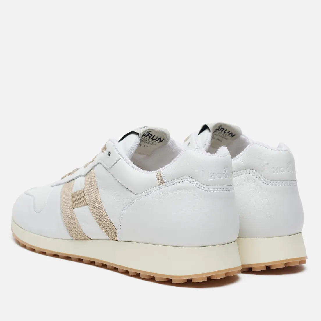 Hogan Мужские кроссовки H383 Leather