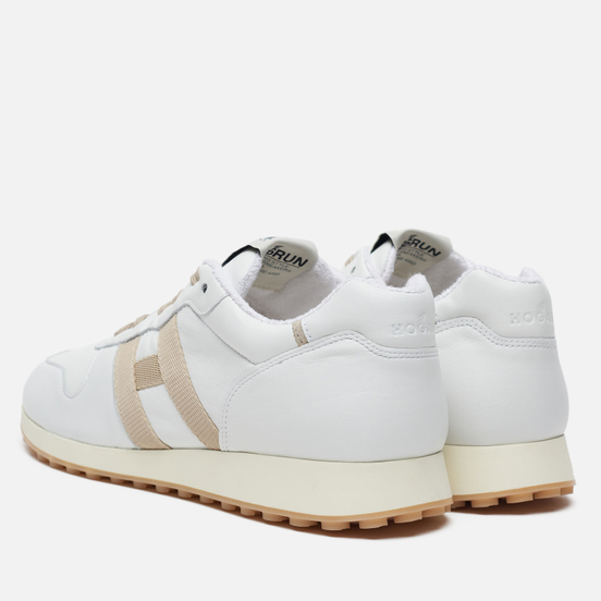 Мужские кроссовки Hogan H383 Leather Dark Natural