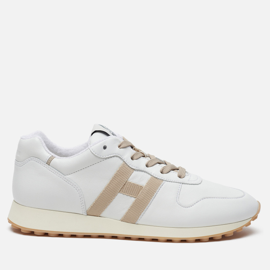 Мужские кроссовки Hogan H383 Leather Dark Natural