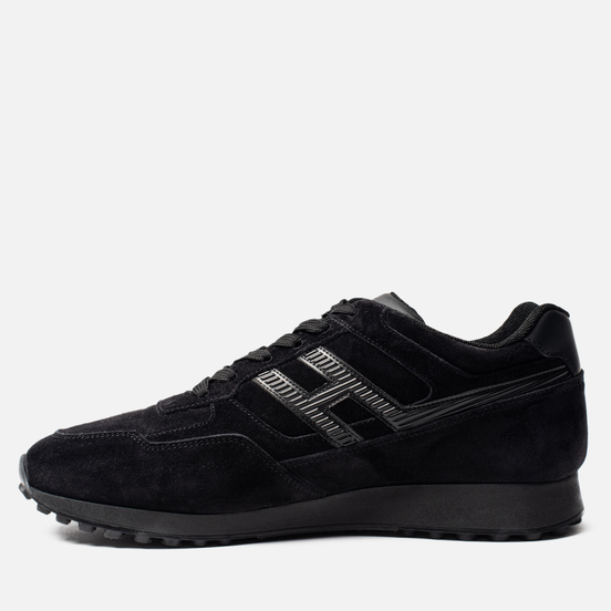 Мужские кроссовки Hogan H383 Suede Black