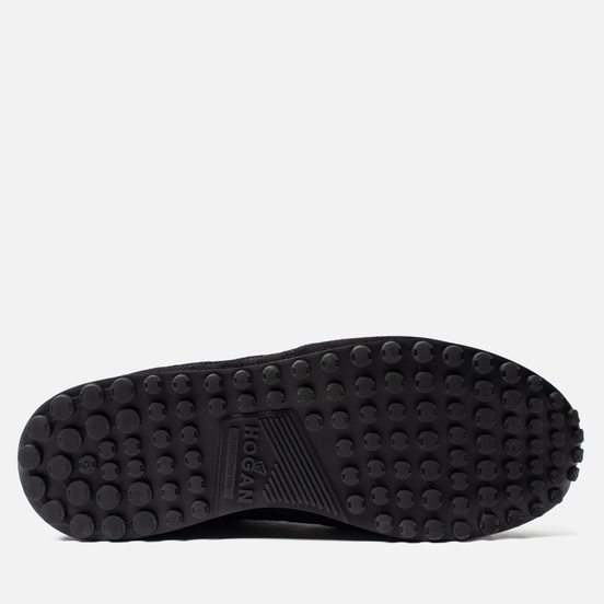 Мужские кроссовки Hogan H383 Suede Black