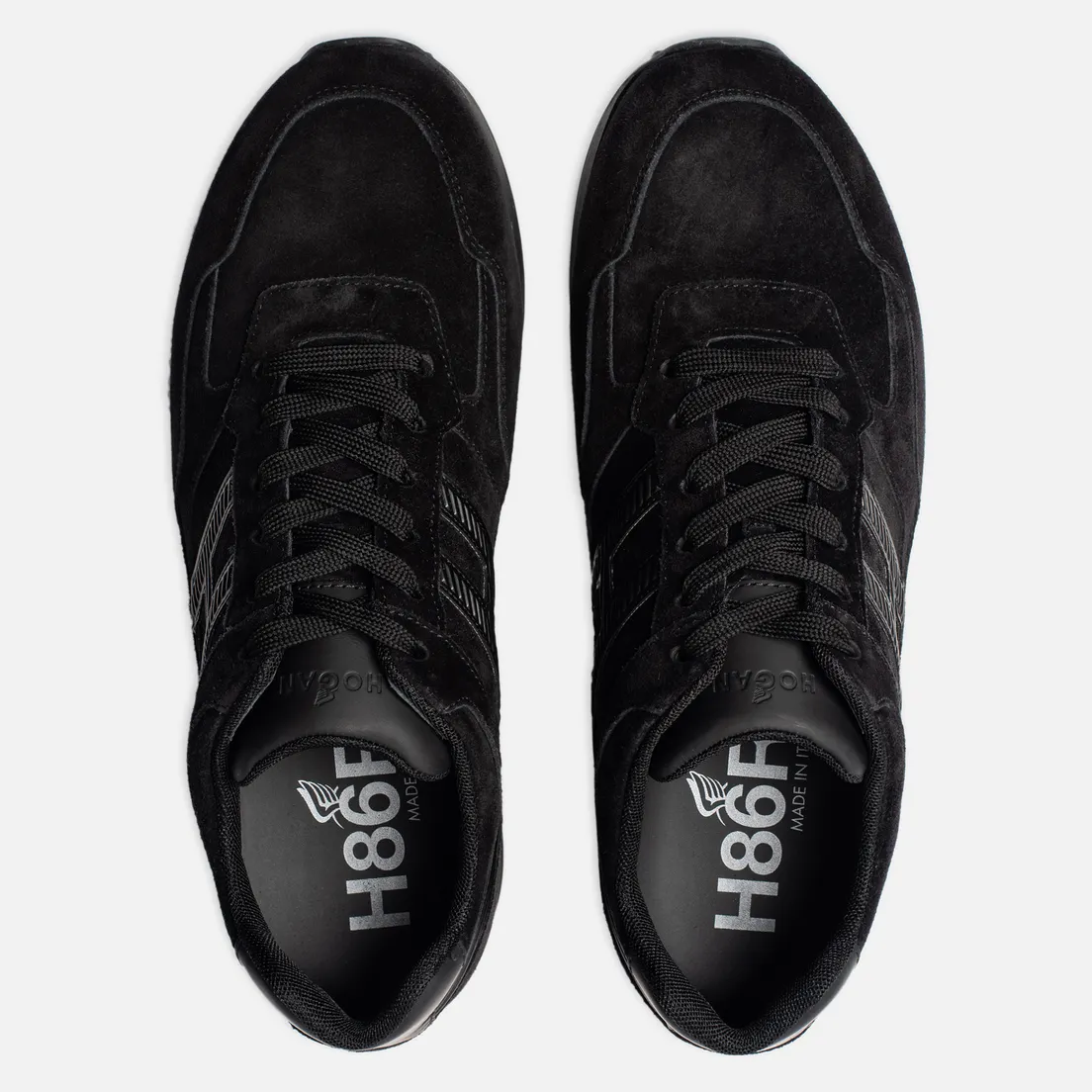 Hogan Мужские кроссовки H383 Suede