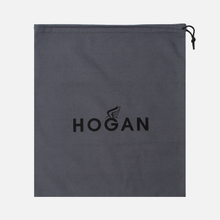Мужские кроссовки Hogan H383 Track & Field Suede Black/Grey фото- 6