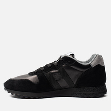 Мужские кроссовки Hogan H383 Track & Field Suede Black/Grey фото- 5