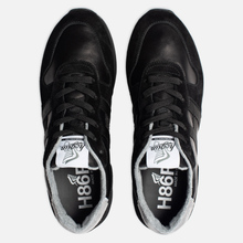 Мужские кроссовки Hogan H383 Track & Field Suede Black/Grey фото- 1