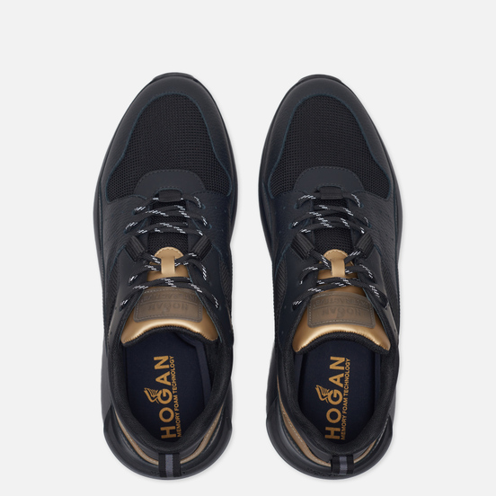 Мужские кроссовки Hogan H519 Interactive 3 Black/Gold
