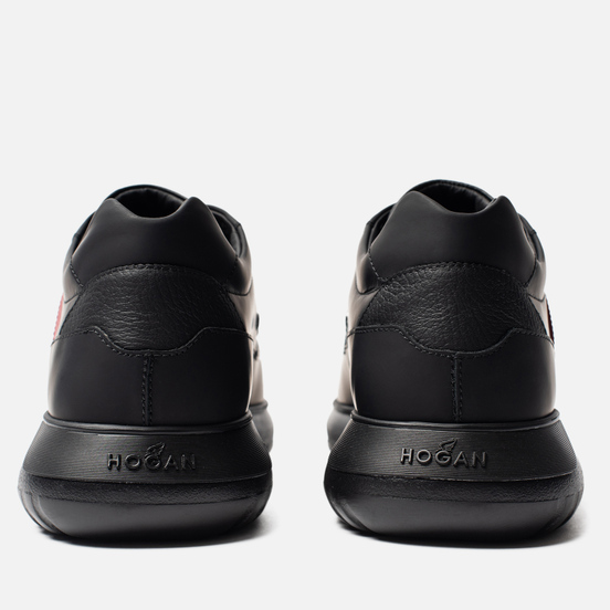 Мужские кроссовки Hogan Interactive 3 Leather Black/Red