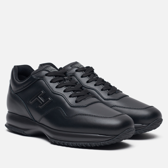Мужские кроссовки Hogan Interactive Leather Black