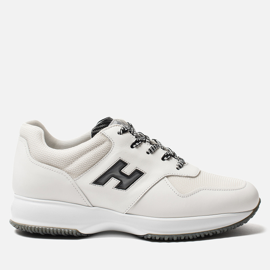 Мужские кроссовки Hogan Interactive Suede White/Black