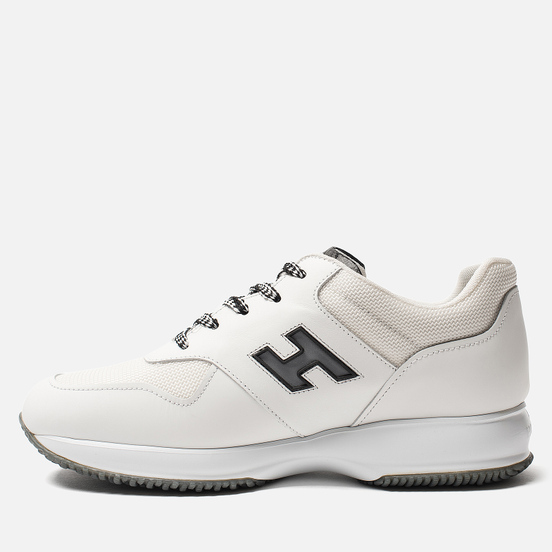 Мужские кроссовки Hogan Interactive Suede White/Black