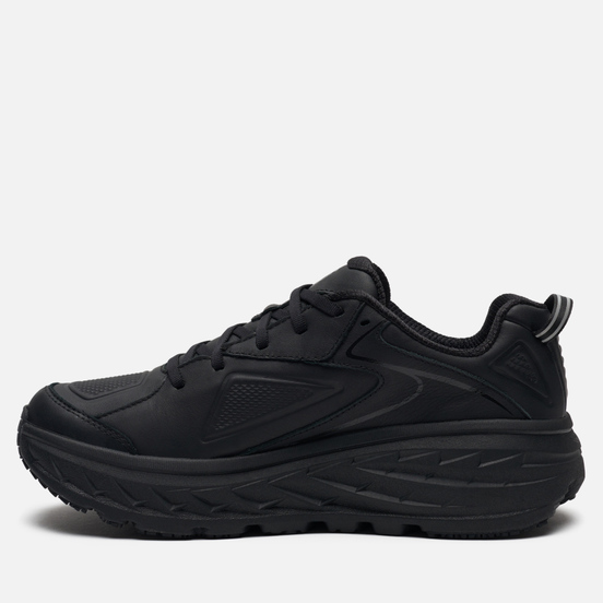 Мужские кроссовки Hoka One One Bondi Leather Black