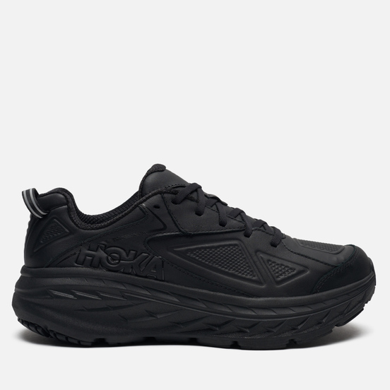 Мужские кроссовки Hoka One One Bondi Leather Black