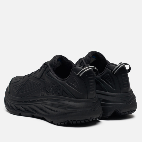 Мужские кроссовки Hoka One One Bondi Leather Black