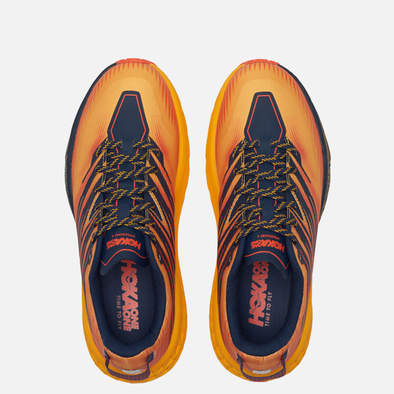 Мужские кроссовки Hoka One One Speedgoat 4 Gold Fusion/Black Iris