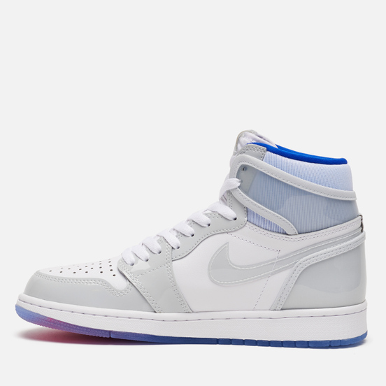 Мужские кроссовки Jordan Air Jordan 1 High Zoom Air White/White/Racer Blue