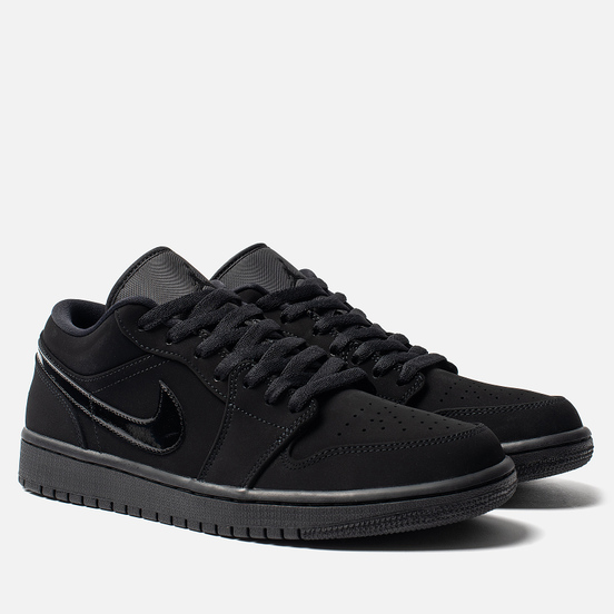 Мужские кроссовки Jordan Air Jordan 1 Low Black/Black/Black