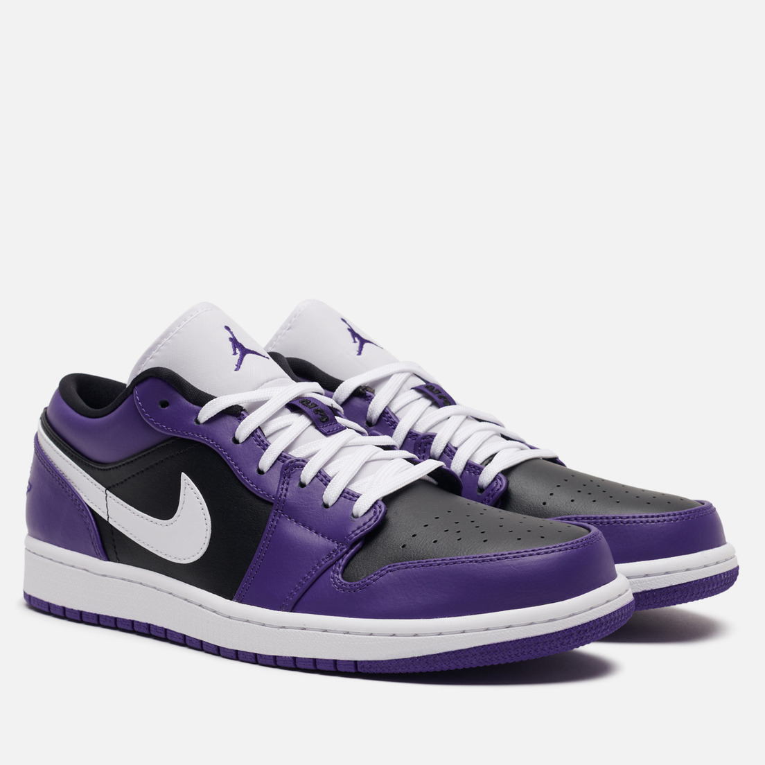 jordan 1 court purple low