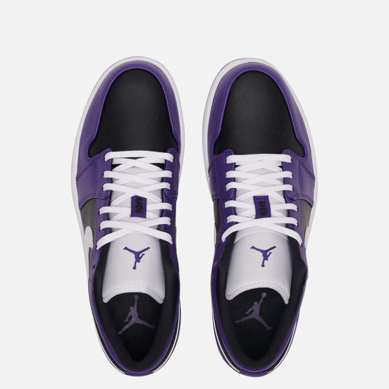 Мужские кроссовки Jordan Air Jordan 1 Low Court Purple/White/Black