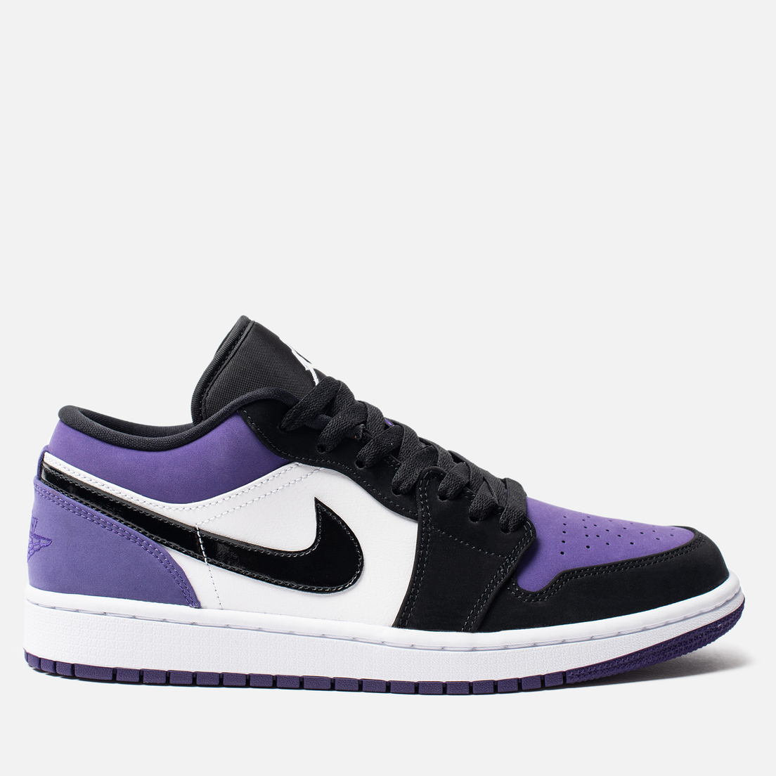court purple jordan 1 low