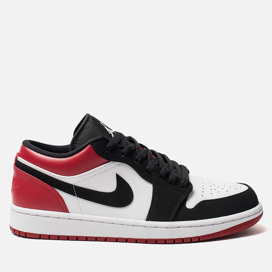 Мужские кроссовки Jordan Air Jordan 1 Low White/Black/Gym Red