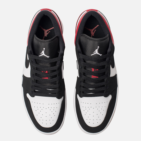 Мужские кроссовки Jordan Air Jordan 1 Low White/Black/Gym Red