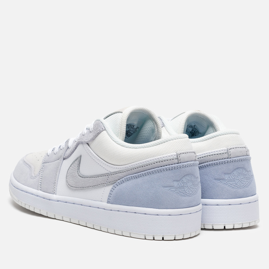 Мужские кроссовки Jordan Air Jordan 1 Low White/Sky Grey/Football Grey