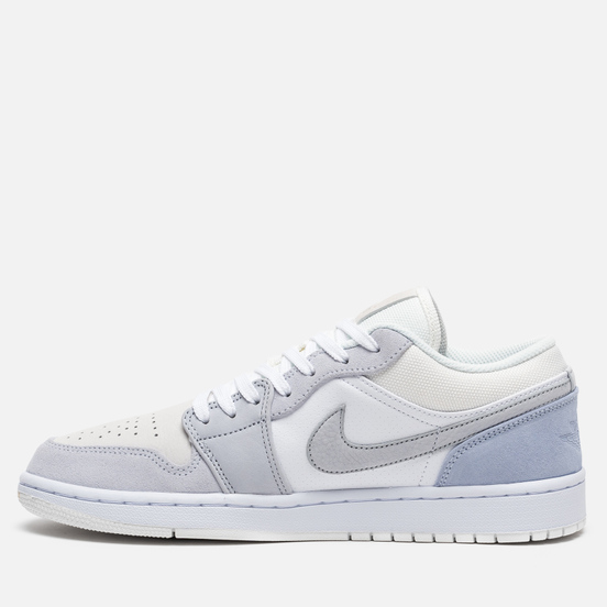 Мужские кроссовки Jordan Air Jordan 1 Low White/Sky Grey/Football Grey