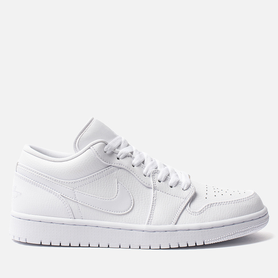 Мужские кроссовки Jordan Air Jordan 1 Low White/White/White