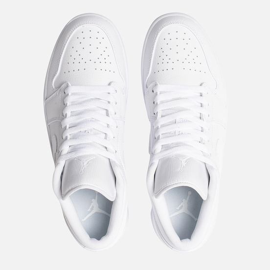 Мужские кроссовки Jordan Air Jordan 1 Low White/White/White