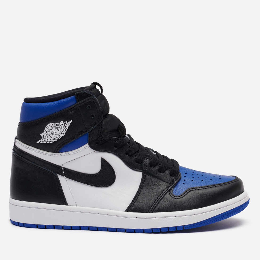 black and royal jordan 1