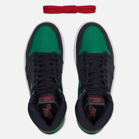 Мужские кроссовки Jordan Air Jordan 1 Retro High OG Black/Pine Green/White/Gym Red