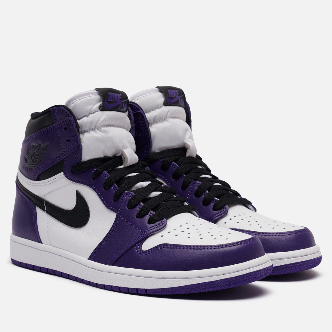 purple high top jordan 1