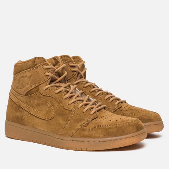 Мужские кроссовки Jordan Air Jordan 1 Retro High OG Golden Harvest/Golden Harvest/Gum Yellow