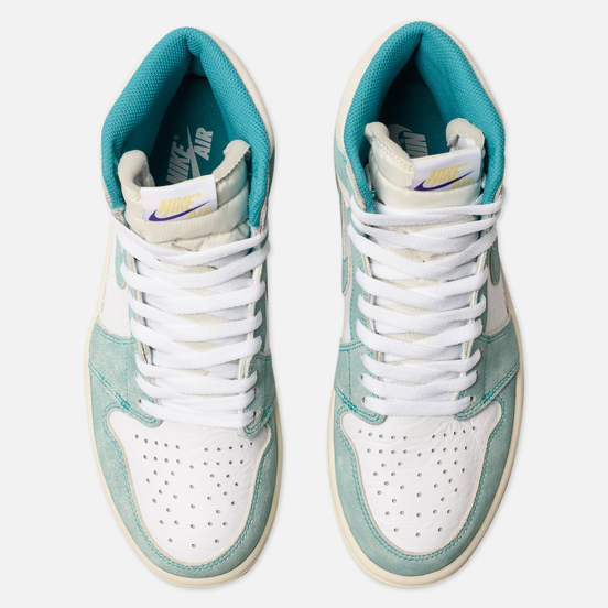 Мужские кроссовки Jordan Air Jordan 1 Retro High OG Turbo Green/Sail/White/Light Smoke Grey