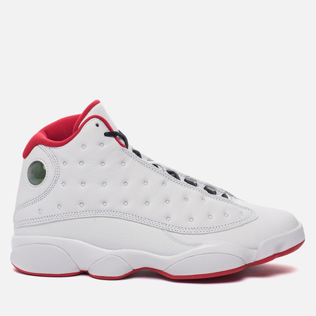 Мужские кроссовки Jordan Air Jordan 13 Retro White/Metallic Silver/University Red