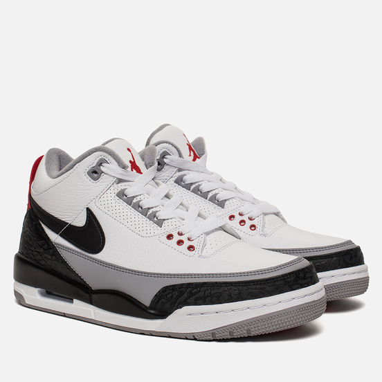 Мужские кроссовки Jordan Air Jordan 3 Retro Tinker NRG White/Fire Red/Cement Grey/Black