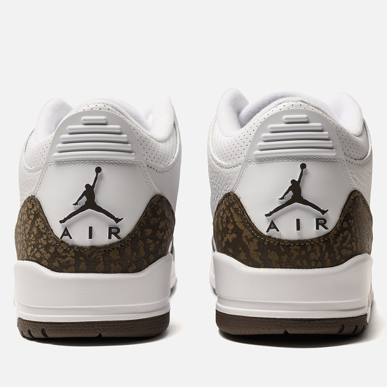Мужские кроссовки Jordan Air Jordan 3 Retro White/Dark Mocha/Chrome
