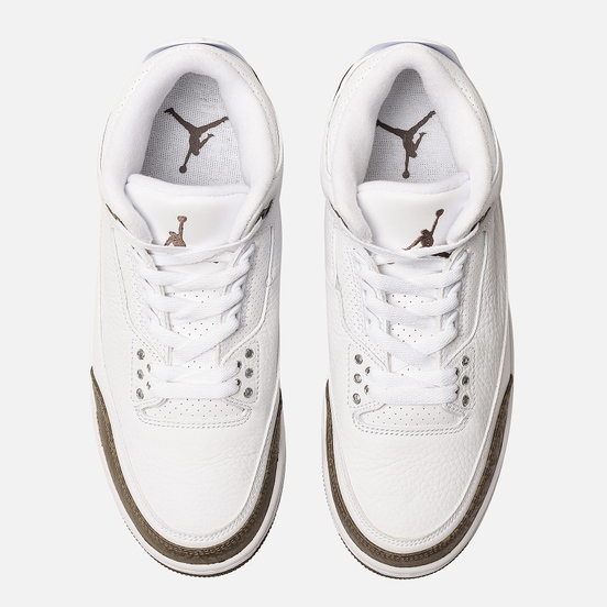 Мужские кроссовки Jordan Air Jordan 3 Retro White/Dark Mocha/Chrome
