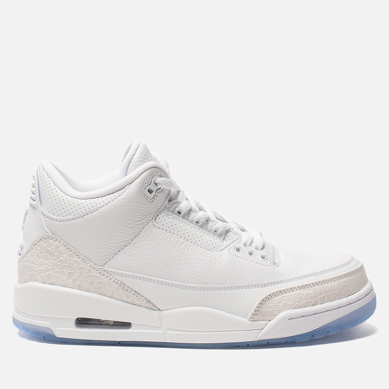 Мужские кроссовки Jordan Air Jordan 3 Retro White/White/White
