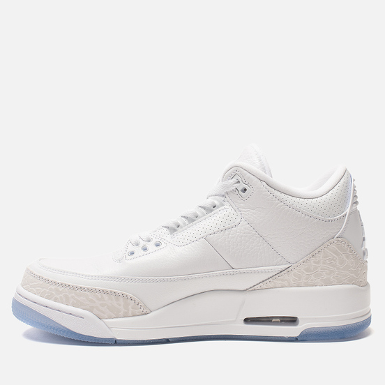 Мужские кроссовки Jordan Air Jordan 3 Retro White/White/White