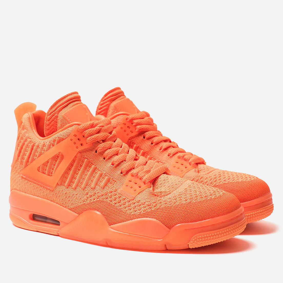 jordan retro 4 flyknit orange