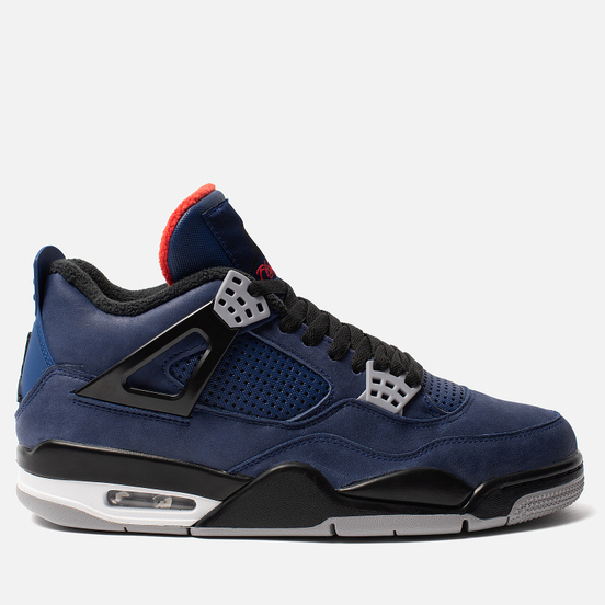 Мужские кроссовки Jordan Air Jordan 4 Retro Winter Loyal Blue/Black/White/Habanero Red