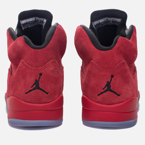 Мужские кроссовки Jordan Air Jordan 5 Red Suede University Red/Black/University Red