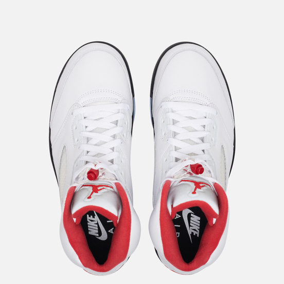 Мужские кроссовки Jordan Air Jordan 5 Retro True White/Fire Red/Black