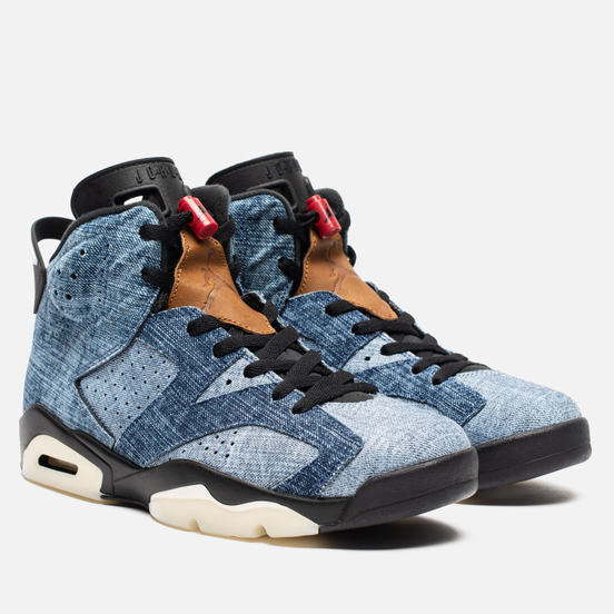 nike air jordan 6 retro washed denim